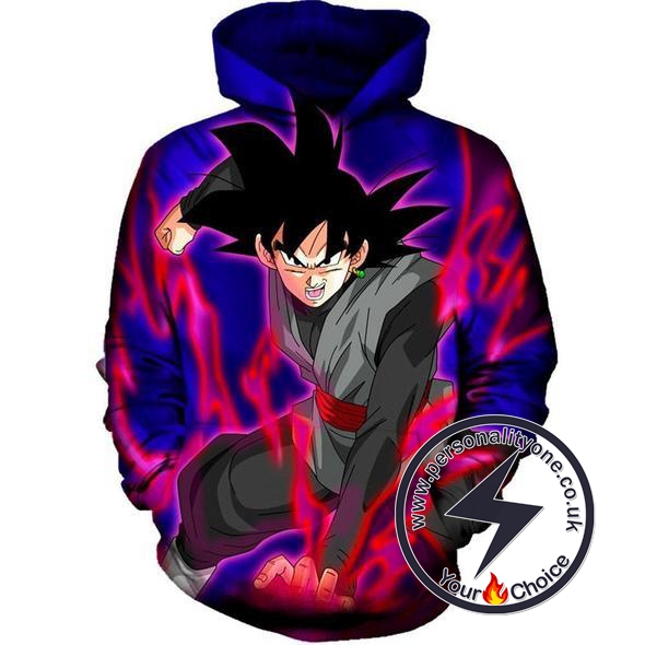 Dragon Ball Z - Black Goku 3D - Hoodies